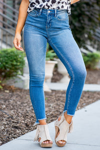The Celebrity Haunt High Rise Ankle Skinny