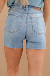 Curvy Around Town Mid Rise Shorts