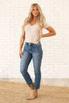 Cheryl High Rise Relaxed Skinny Jeans