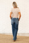 Younger High Rise Cargo Wide Leg Pants
