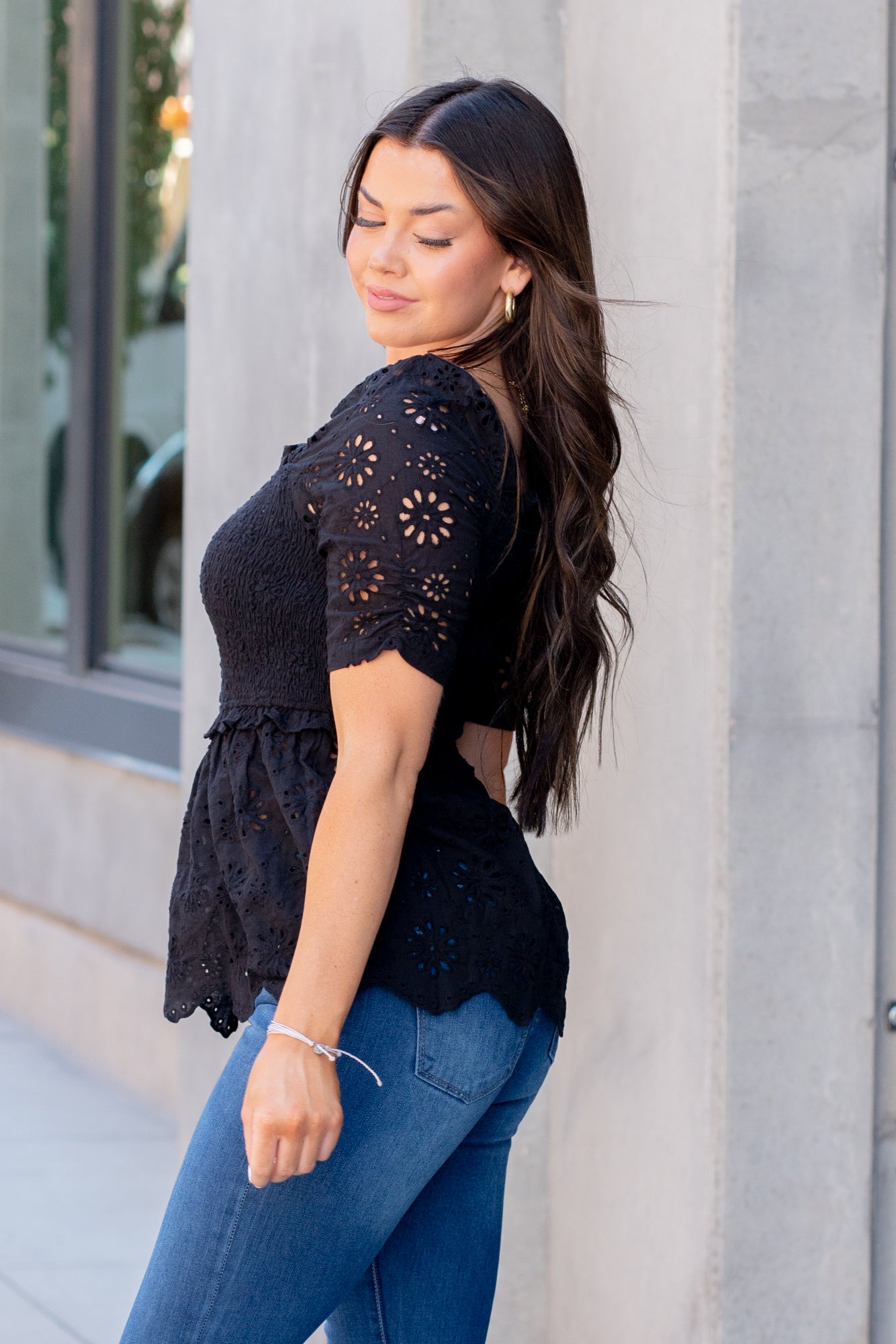 BiBi Color: Black Neckline: Square Neck Sleeve: Midi Length Style #: IP7291 Contact us for any additional measurements or sizing.