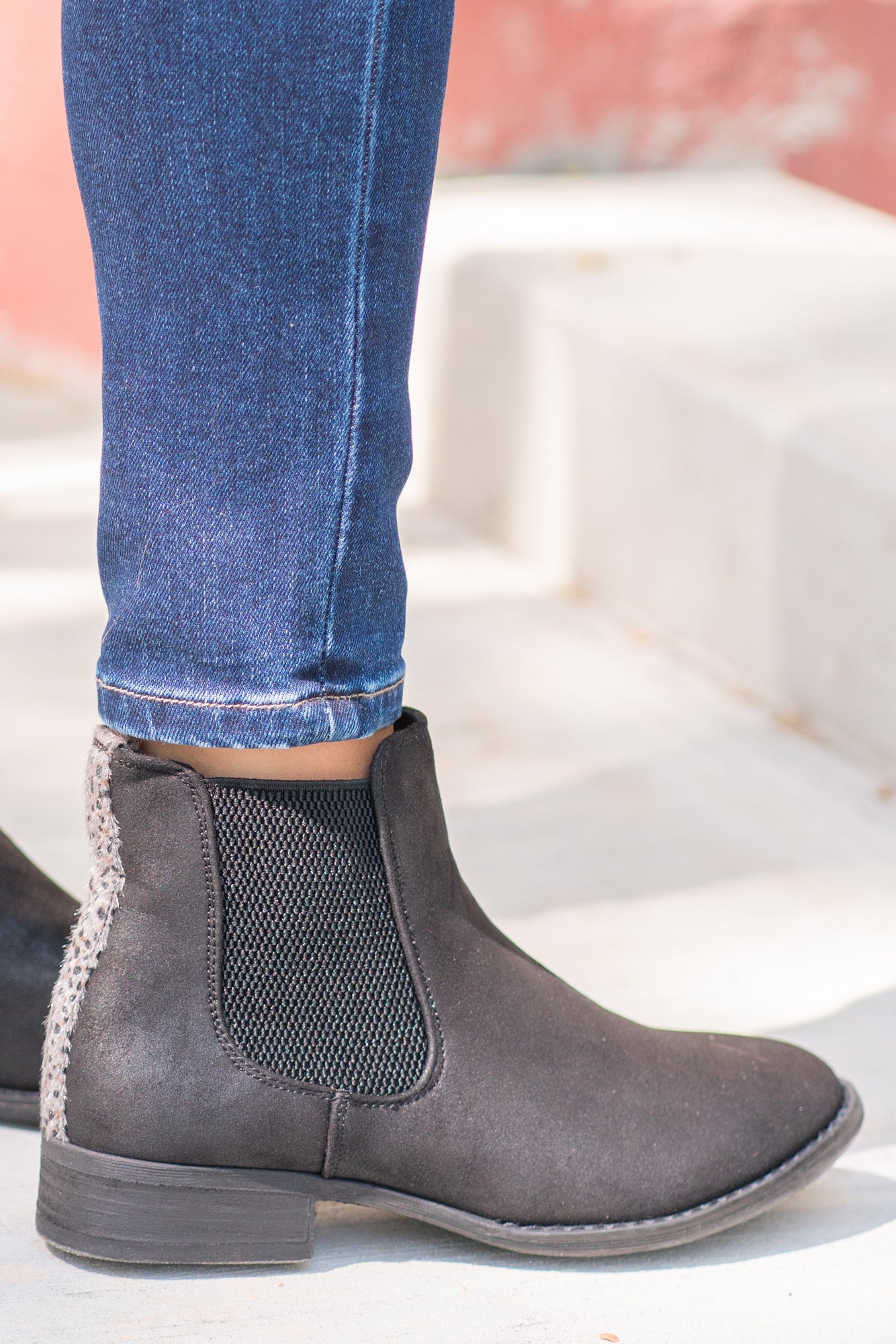 Booties | Very G These booties from Very G are perfect to wear with your favorite jeans this is fall. Style Name: Blake Color: Black Cut: Silp On Bootie Rubber Sole Style #: VGLB0136 Contact us for any additional measurements or sizing.