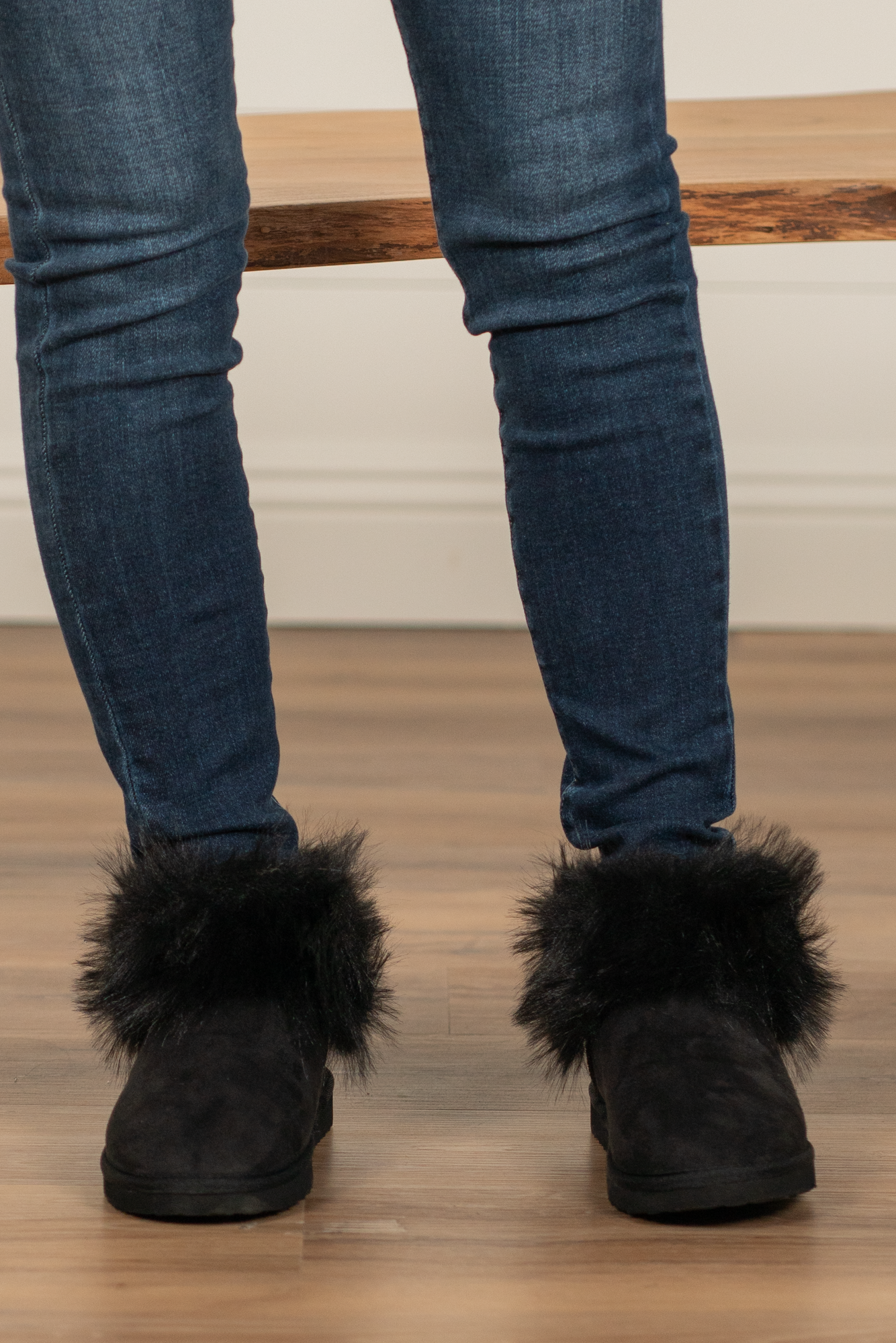 Booties | Very G These boots from Very G are perfect to wear all winter your favorite jeans. Style Name: Frost Color: Black Cut: Slip-On Rubber Sole Style #: VGLB0305-Black Contact us for any additional measurements or sizing.