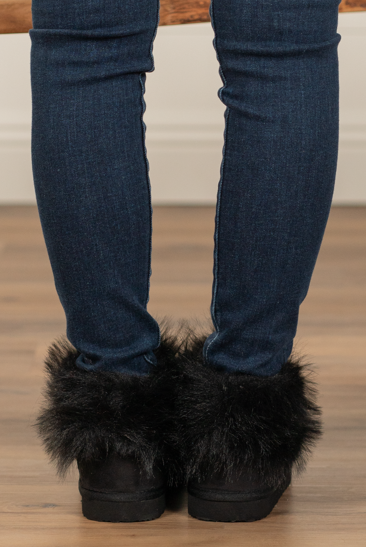 Booties | Very G These boots from Very G are perfect to wear all winter your favorite jeans. Style Name: Frost Color: Black Cut: Slip-On Rubber Sole Style #: VGLB0305-Black Contact us for any additional measurements or sizing.