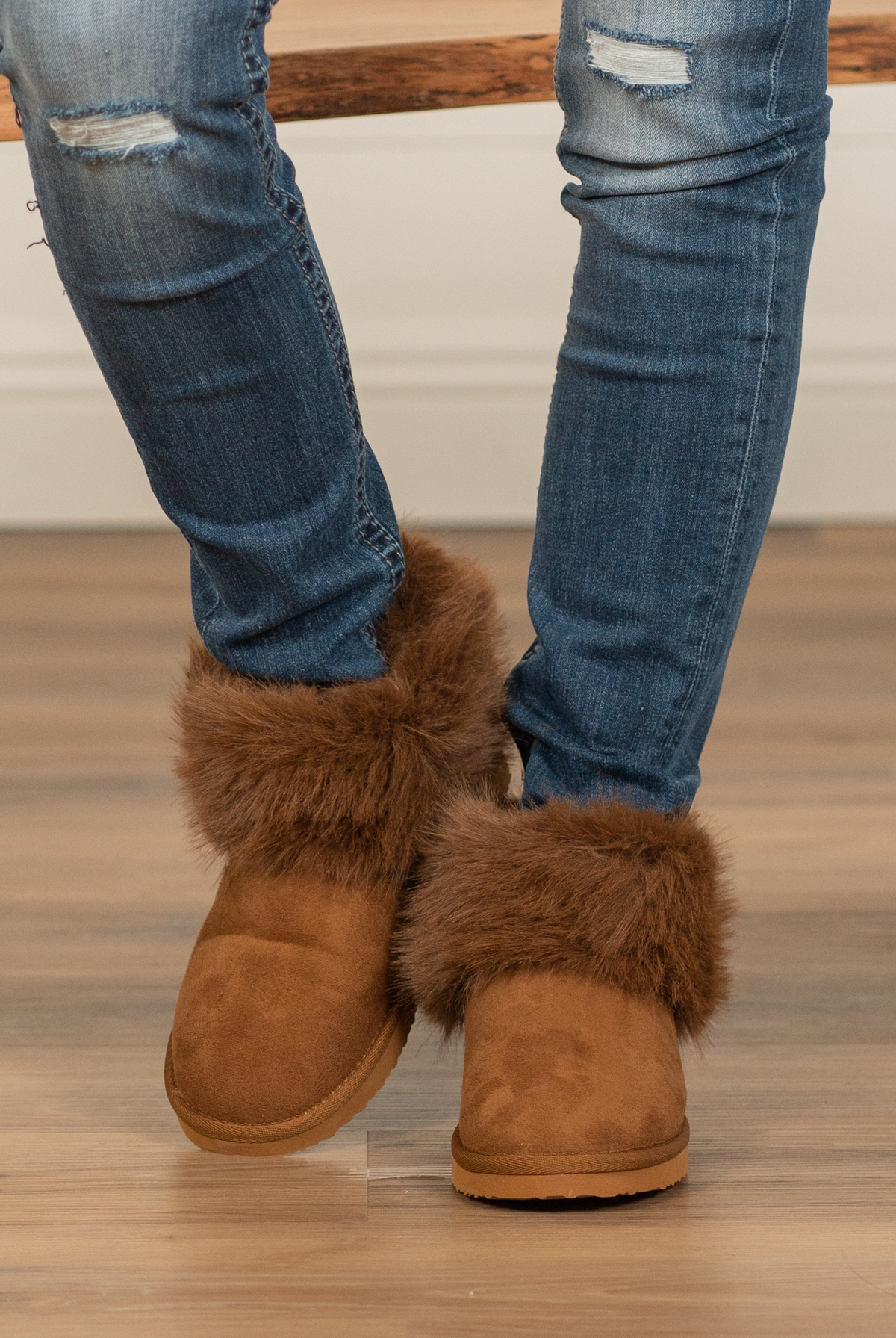 Booties | Very G These boots from Very G are perfect to wear all winter your favorite jeans. Style Name: Frost Color: Black Cut: Slip-On Rubber Sole Style #: VGLB0305-GreyLeopard Contact us for any additional measurements or sizing.