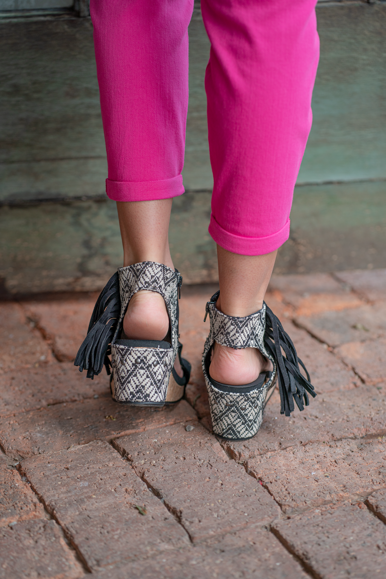 Fringe Sandal by Very G These iconic boutique wedges from Very G are must-have! Wear all spring/summer to add a little sass to your wardrobe. Style Name: Tramonte Color: Black Cushioned Footbed, Memory Foam Durable Textured Outsole Style #: VGWS0033-Black Contact us for any additional measurements or sizing.