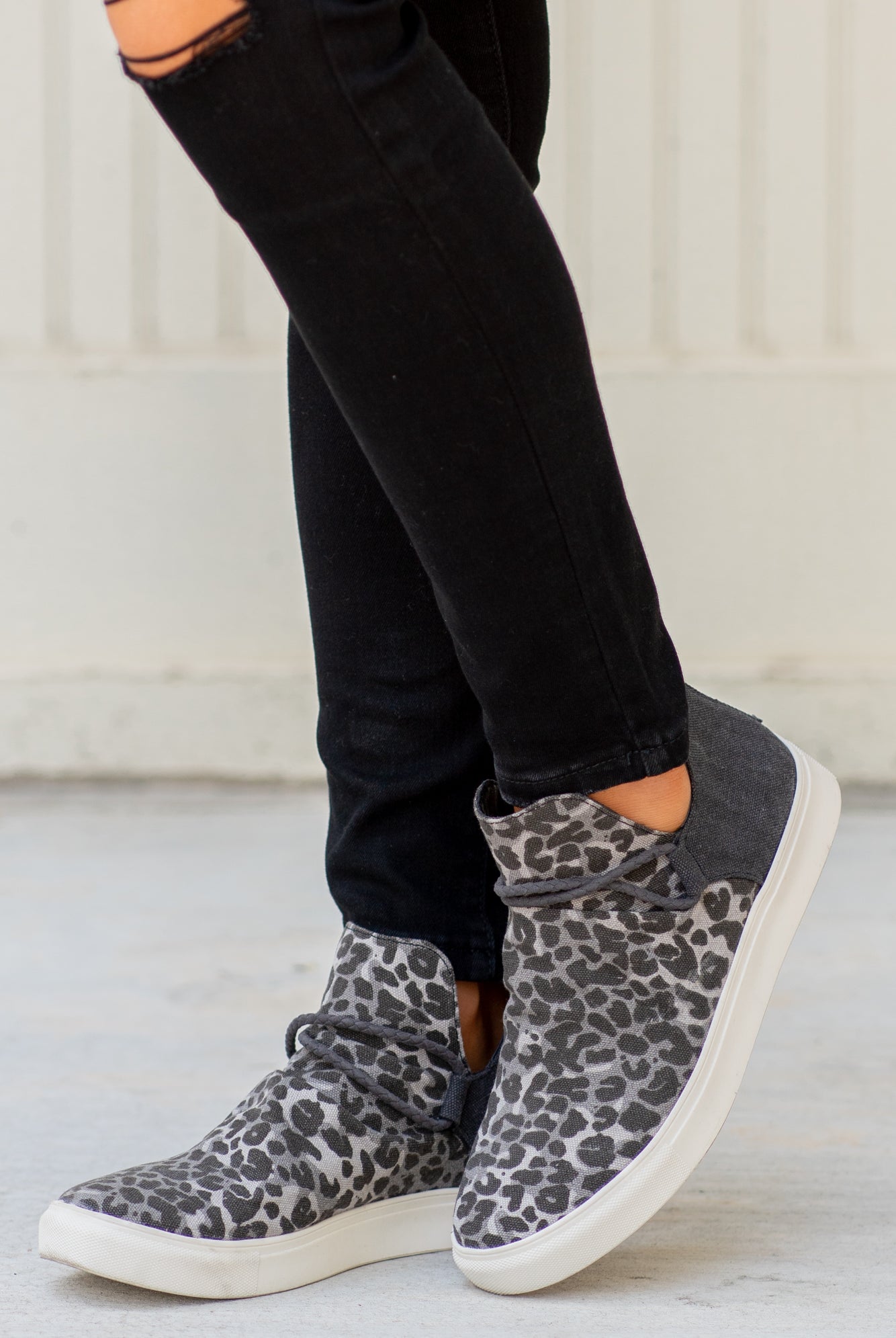 Sneakers | Very G  These sneakers from Very G are comfortable and bold. Style Name: Survivor Color: Leopard  Cut: Zip On Sneakers  Rubber Sole Style #: VGSP0080-Leopard Contact us for any additional measurements or sizing.   