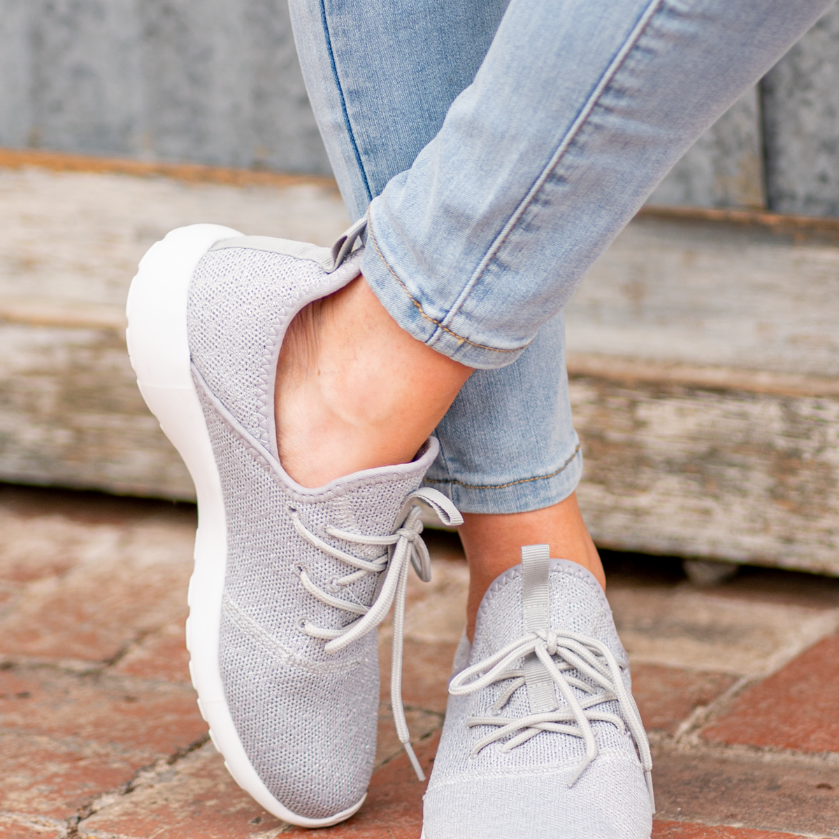 Gypsy Jazz Shoes | Liliana Sneakers VGSP0132-Grey – American Blues