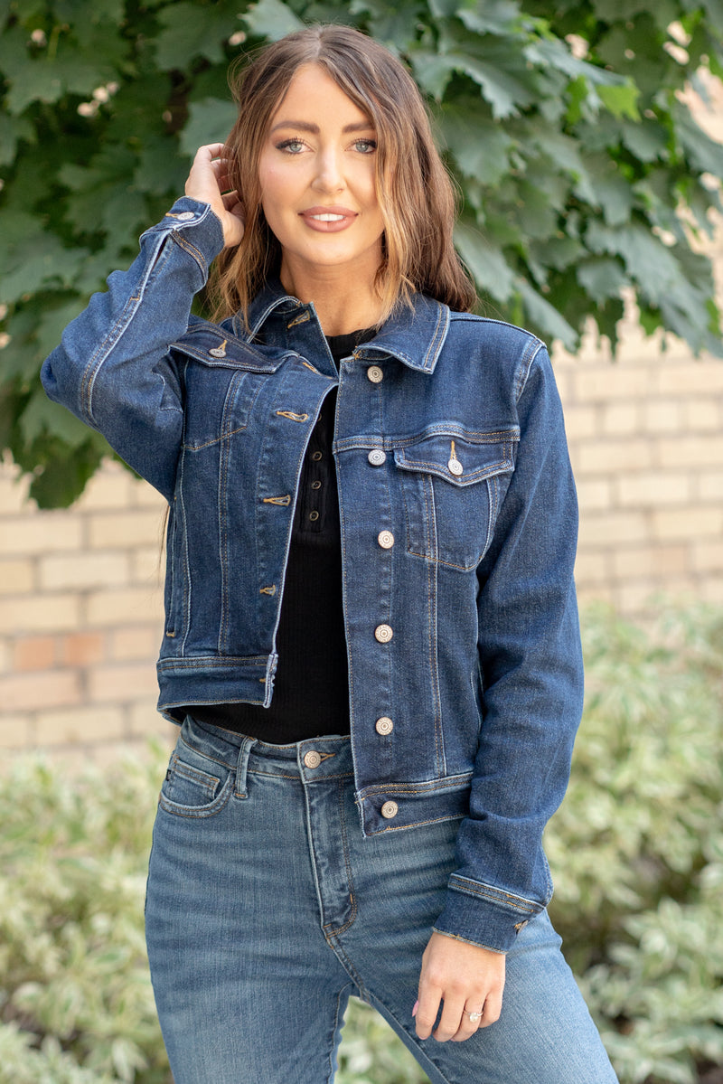 Judy Blue Jeans | Howdy Classic Denim Jacket JB7832 – American Blues