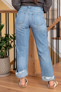 Endorsement High Rise Rigid Dad Jeans