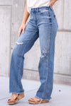 Bold Beauty High Rise Distressed Straight