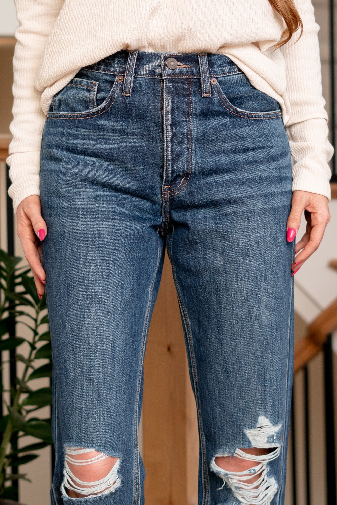 KanCan Jeans   Revamp your denim collection with the Gianna Ultra High Rise 90's Boyfriend Fit jeans, a perfect fusion of comfort and vintage-inspired style. These jeans feature an ultra-high rise and a relaxed 90's boyfriend fit for a laid-back yet chic look.