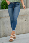 Plus Size Willow Brooke Mid Rise Ankle Skinny
