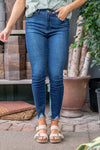 Plus Size Maria Lucero Ultra High Rise Ankle Skinny