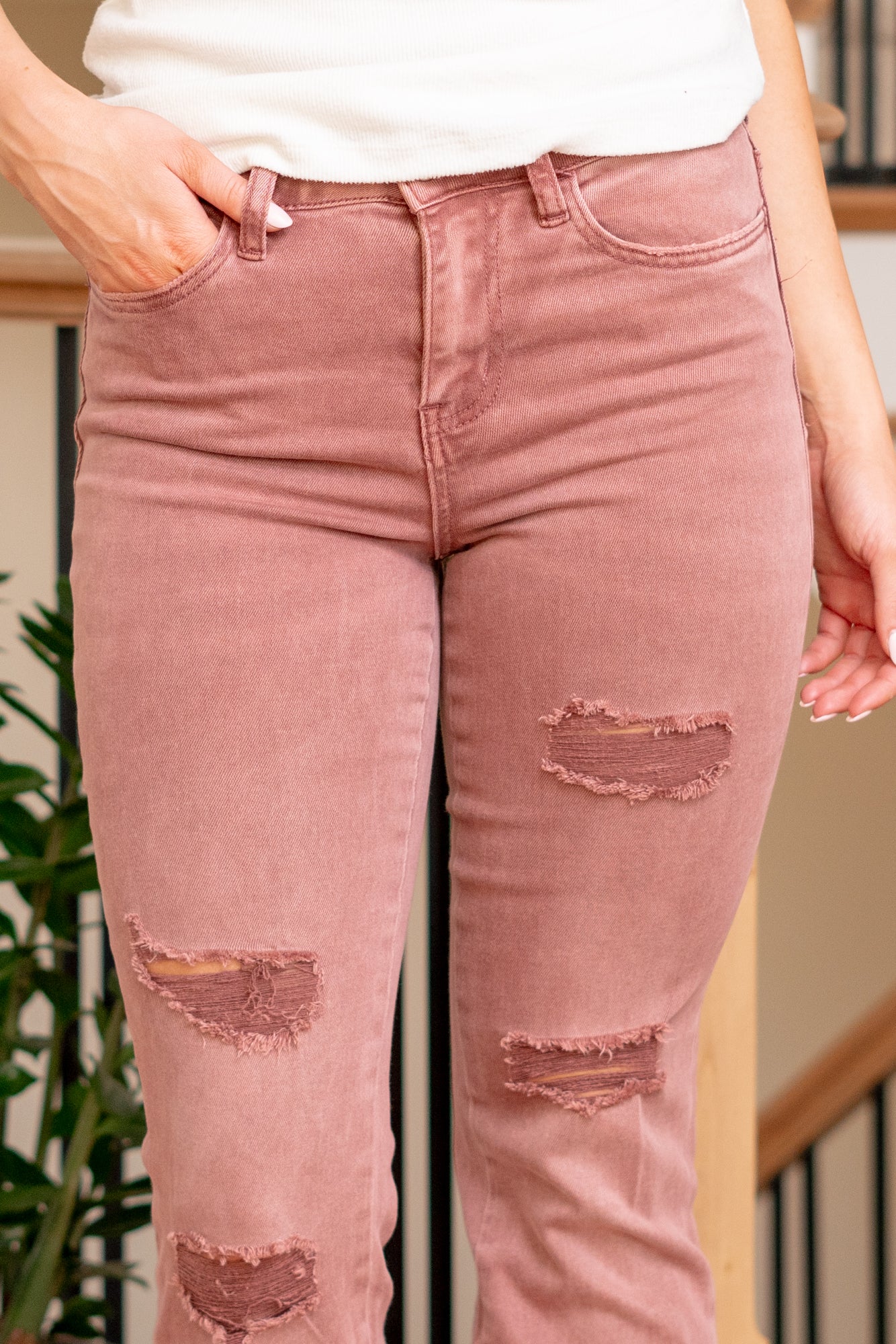 VERVET by Flying Monkey Jeans  Elevate your denim game with the Skyler High Rise Boot Cut jeans, a perfect blend of timeless style and modern flair. Featuring a flattering high rise and a classic boot cut, these jeans provide a versatile silhouette for any occasion. Step into sophistication with the Skyler jeans, offering a chic and comfortable option for both casual and dressed-up looks.