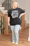 And They Call The Thing Rodeo Graphic Tee - Black