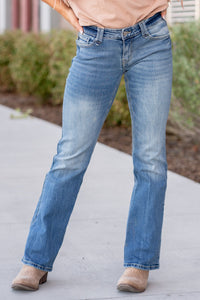 Twisted Inseam Low Rise Boot Cut