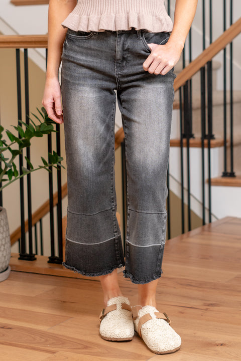 Judy Blue Jeans Knoxville High Rise Wide Leg Crop – American Blues