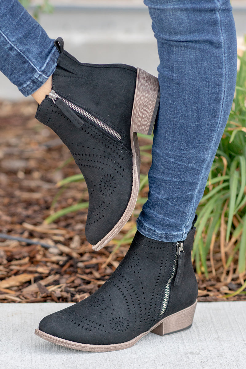 Lisette Ankle Boots - Black