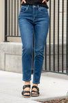 American Blues  KanCan Jeans Plus Size Alannah High Rise Slim Straight