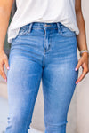 Perfect For Now Jeanne High Rise Cropped Straight Leg