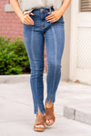 Road Tripping High Rise Front Seam Skinny