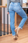 American Blues Denim Boutique KanCan Jeans Kianna High Rise Slim Straight Medium Blue KC20023M