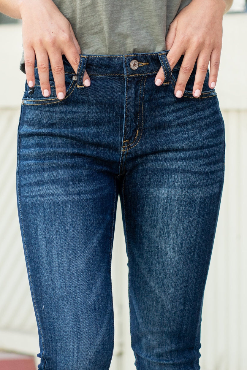 KanCan Jeans | Mid Rise Dark Wash Skinny Jeans KC7085LOH – American Blues