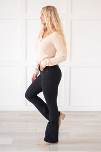 Paulina High Rise Boot Cut Jeans