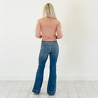 Judy Blue

High-rise tummy control, double-button waist, soft stretch flare—your new sculpting denim essential.

Color: Medium Blue

Cut: Flare, 10.75" Inseam*
Rise: High Rise, 33" Front Rise*
Material: 91% Cotton, 7% Polyester, 2% Spandex
Stitching: Classic
Fly: Zipper
Style #:&nbsp;Style # JB881018 | # 881018

*Measured on the smallest size, measurements may vary by size.

Contact us for any additional measurements or sizing.