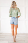 Judy Blue Jeans Curvy Spirit Week High Rise Rhinestone Cut Off Shorts