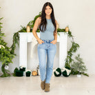 

VERVET by&nbsp;Flying Monkey Jeans


Meet your new everyday denim. The Smartest Mid Rise Straight Crop Jeans are made with soft comfort stretch for a fit that moves with you. Designed with a flattering mid rise, lightly distressed details, and a clean raw hem, these medium-wash straight legs give you that easy, timeless look. Finished with a cropped length for a modern touch, they’re the perfect pair for any season.&nbsp;

Color Name: Smartest
Color: Medium Blue
Cut: Cropped Straight Leg, 27" Inseam*
Rise