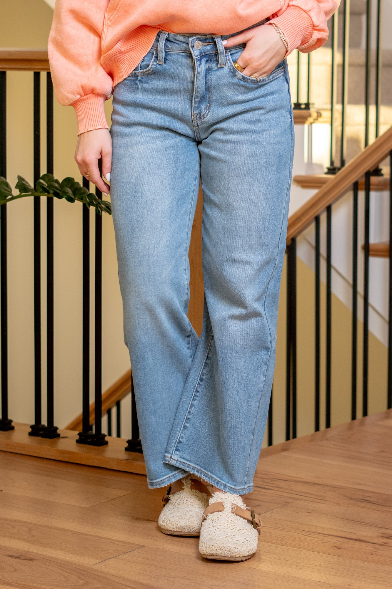 VERVET Jeans Ideally Draft Super High Rise Baggy Fit Regular