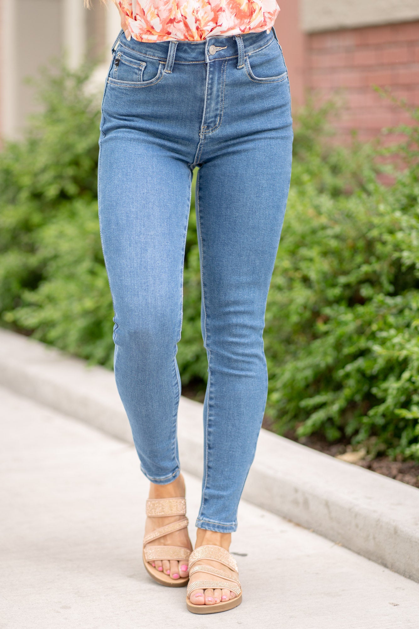 KanCan Jeans Bev High Rise Ankle Skinny Jeans KC20050M – American Blues