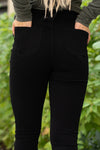 KanCan Jeans Color: Black Cut: Skinny, 30" Inseam Rise: High-Rise, 10.5" Front Rise 70% COTTON, 28% POLYESTER, 2% SPANDEX Stitching: Classic Fly: Zipper Style #: KC5002BK Contact us for any additional measurements or sizing. 