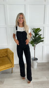 Beaumont Tummy Control Top Flare Overalls