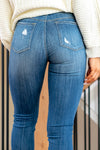 Plus Size Catonsville Mid Rise Pull On Skinny Jegging