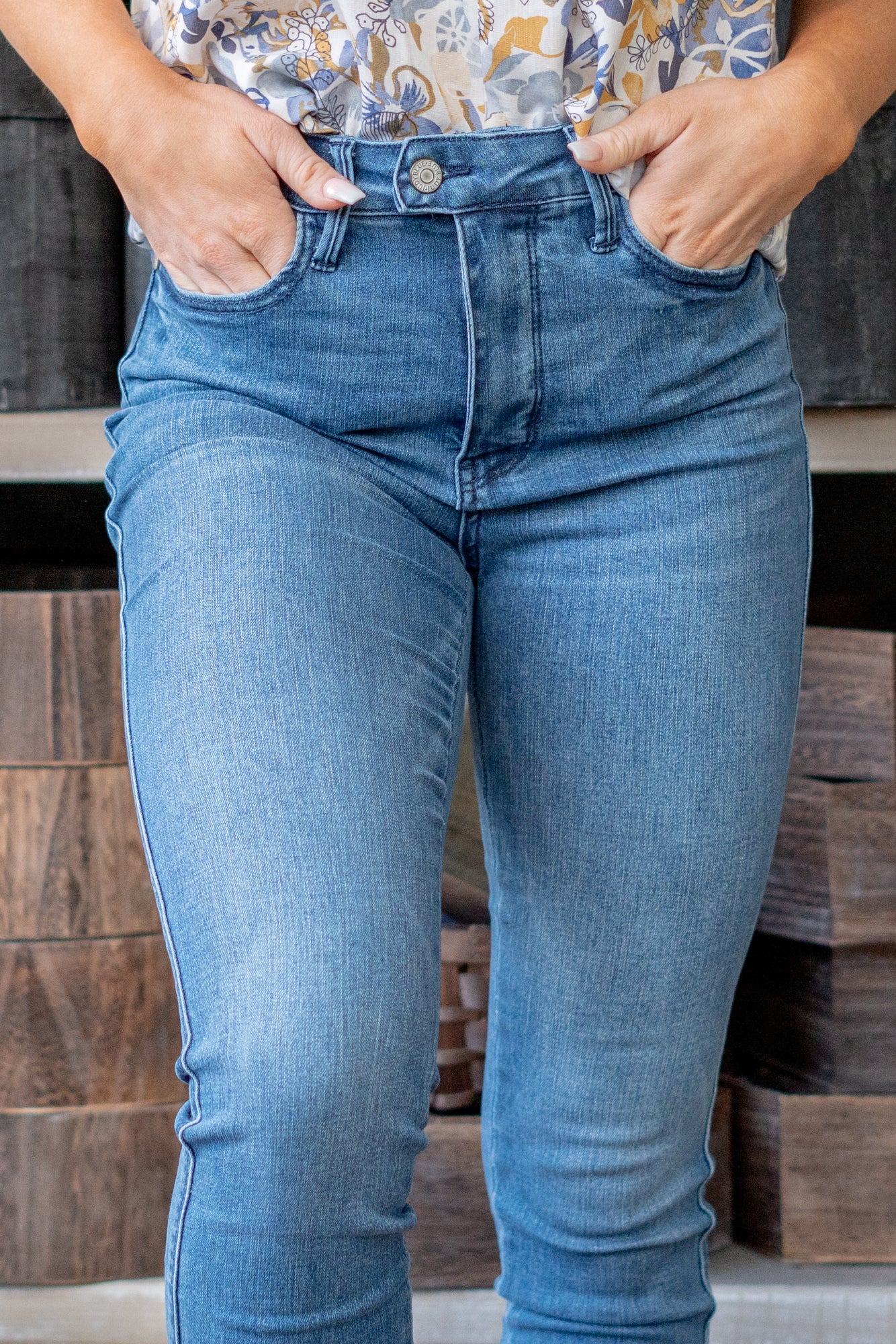 Judy Blue High-Waisted Tummy Control Skinny Jeans – Sagebrush