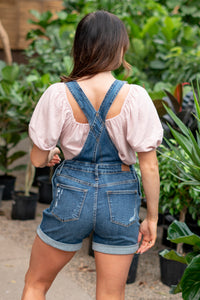 Largo Overall High Rise Shorts
