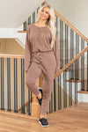Dolly Waffle Knit Two Piece Set - Coaco