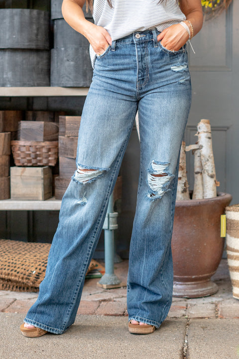 KanCan Jeans Rawlins High Rise 90s Flare Jeans KC8682M