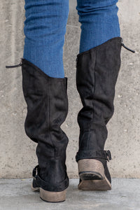 Merlot Tall Boots - Black