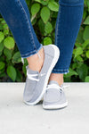 Boat Shoes | Gyspy Jazz by Very G  These boat shoes from Gyspy Jazz are comfortable and bold. Style Name: Holly 4 Color: Grey Cut: Boat  Rubber Sole Style #: GJSP0137-Grey Contact us for any additional measurements or sizing. 