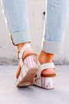 Giavanna Wedge Sandals - Cream