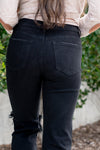 VERVET by Flying Monkey Jeans Boyfriend, 27" Inseam Rise: High Rise, 10.5" Front Rise 78% COTTON, 20.4% POLYESTER, 1.6% SPANDEX Machine Wash Separately In Cold Water Stitching: Classic Fly: Zipper Fly  Style #: T5232 Contact us for any additional measurements or sizing.  *Measured on the smallest size, measurements may vary by size.