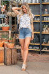 Mazie Pull On High Rise Shorts