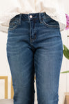 VERVET by Flying Monkey Jeans Collection: Winter 2021 Boyfriend , 26" Inseam Rise: High Rise, 10" Front Rise 92% COTTON, 6% POLYESTER, 2% SPANDEX Machine Wash Separately In Cold Water Stitching: Classic Fly: Zipper Fly  Style #: V2132 Contact us for any additional measurements or sizing.  Chloe is 5’8" and 130 pounds. She wears a size 3 in jeans, a small top and 8.5 in shoes. She is wearing a 26/3 in these jeans.