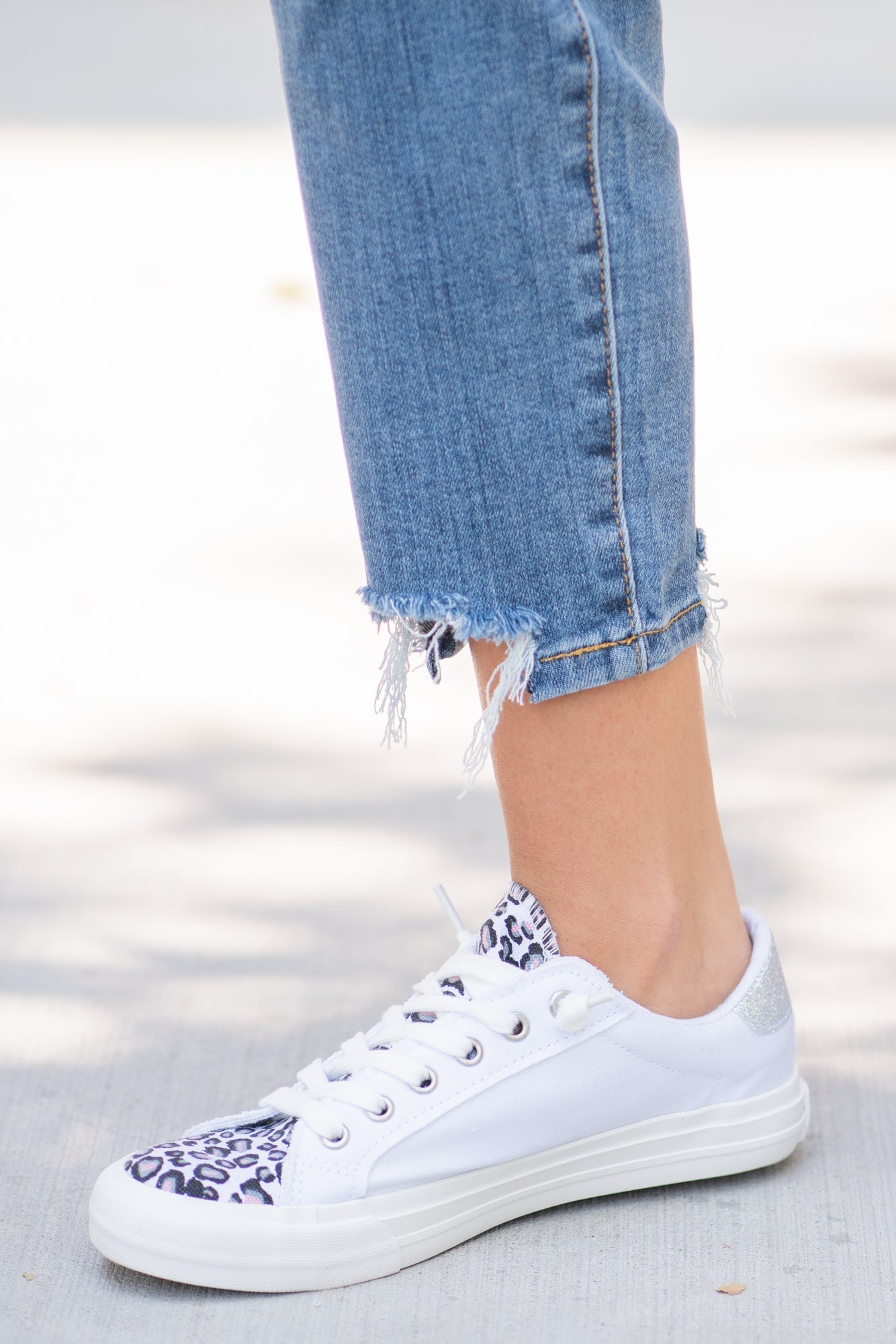 Vintage Styled Sneakers | Very G  These sneakers from Gyspy Jazz are comfortable and bold. Style Name: Cosmic  Color: Leopard  Cut: Sneakers  Rubber Sole Style #: VGSP0093-PinkLeopard Contact us for any additional measurements or sizing. 