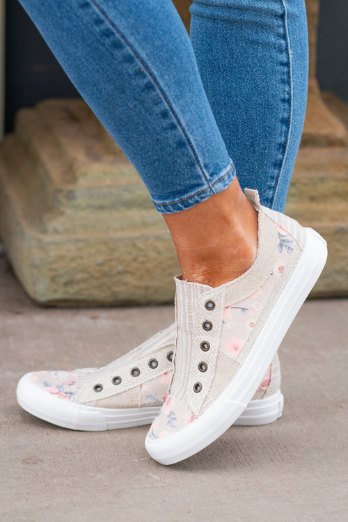 Sneakers | Gyspy Jazz by Very G  These shoes from Gyspy Jazz are comfortable and bold. Style Name: Alice Color: Peach Cut: Laceless Sneakers    Rubber Sole  Style #: GJSP0180-Peach Contact us for any additional measurements or sizing. 