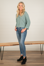 KanCan Jeans  These high-rise blue wash skinny jeans have the classic KanCan exposed button fly. Dress up this denim with a bodysuit or wear them casual with a crop top to accentuate your waistline.   KanCan Stretch Level: Comfort Stretch  Collection: Core Style Color: Dark Wash 94.2% COTTON, 4.7% POLYESTER, 1.1% SPANDEX Cut: Curvy-Fit Skinny, 28" Inseam* Rise: High-Rise, 11" Front Rise* Stitching: Classic Fly: Exposed Button Fly  Style #: BM7273HWM Contact us for any additional measurements or sizing.